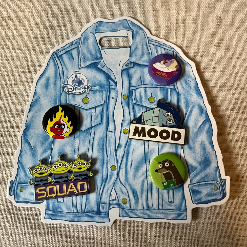 Oh My Disney Pin and Button Set